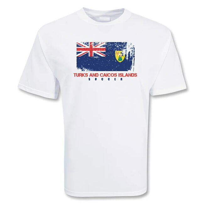 Exclusive-Design Limited-Edition Turks And Caicos Soccer T-Shirt