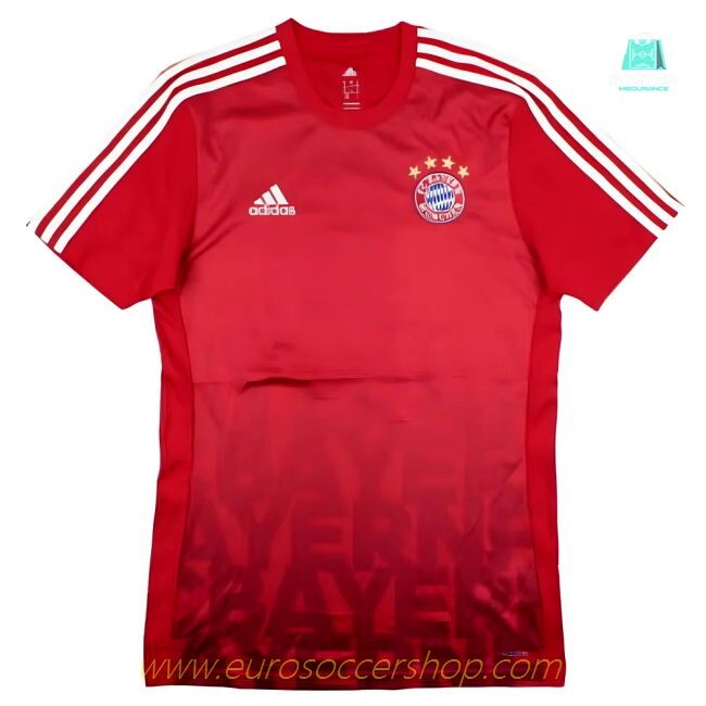 Bayern Munich 2015-2016 Adidas Training Shirt (M) (Very Good)