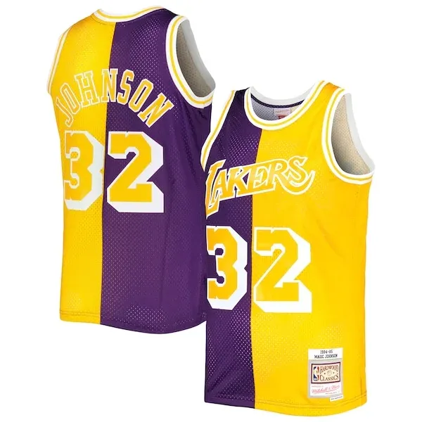 Premium-Quality Magic Johnson LAL NBA Swingman Jersey - Fan Favorite