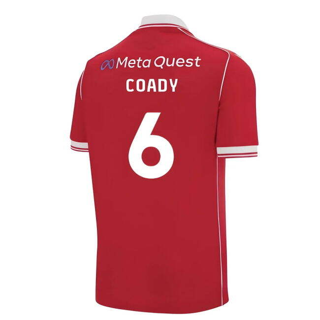 Official Shirt 2025-2026 Home Quick-Dry - Popular Coady 6 Adults#124