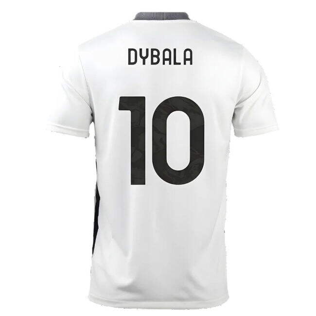 2021-2022 Juventus Training Shirt (White) (DYBALA 10)