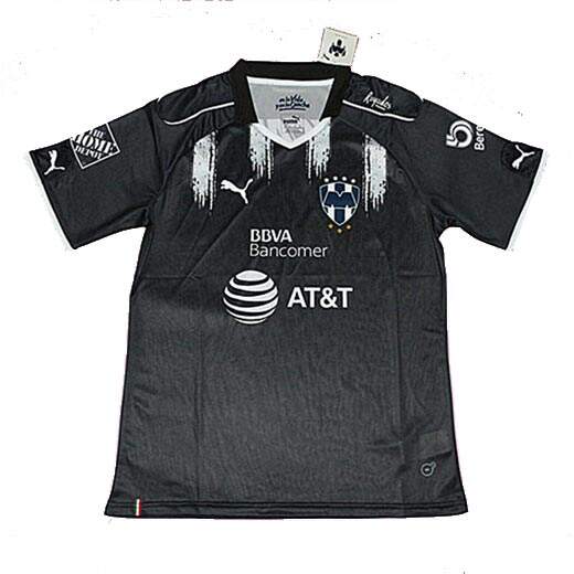 Monterrey Away 201718 Black Soccer Jersey Shirt - Official Replica