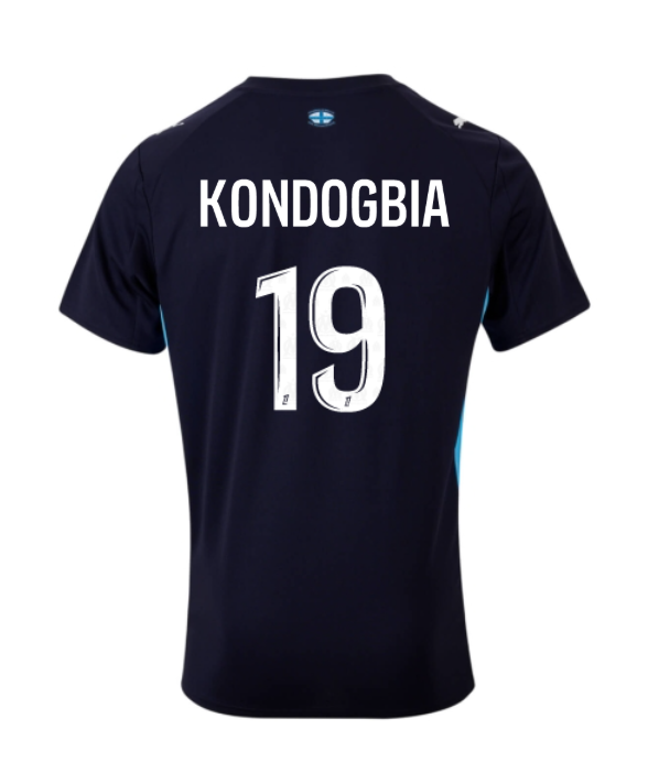 Away Jersey for Marseille: KONDOGBIA 19, Season 25-26