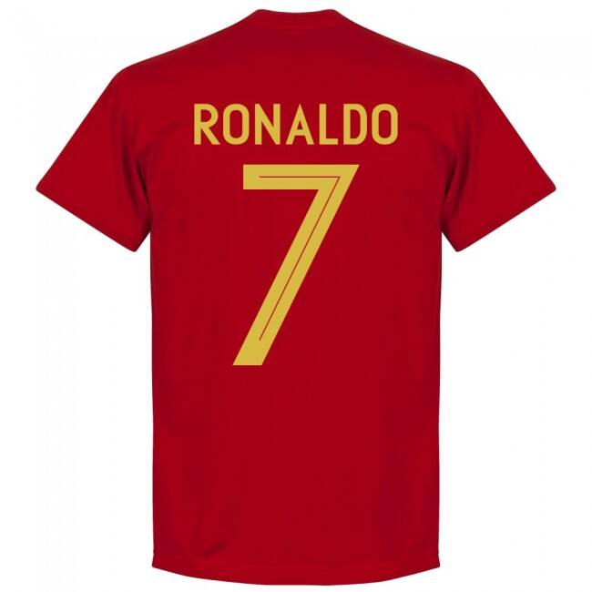 Euro 2020 Portugal Home 7 RONALDO Soccer Jersey Shirt - Official