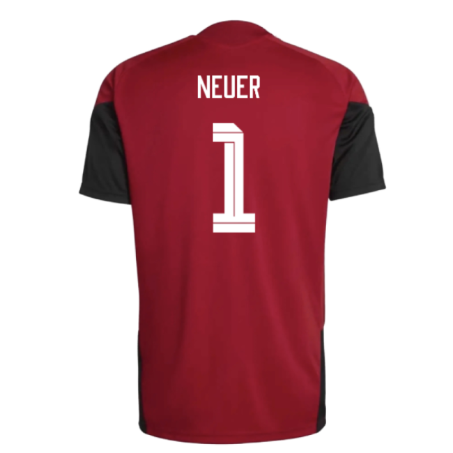 Retro Germany 2026-2027 Germany Training Jersey (Red) (Neuer 1) for...