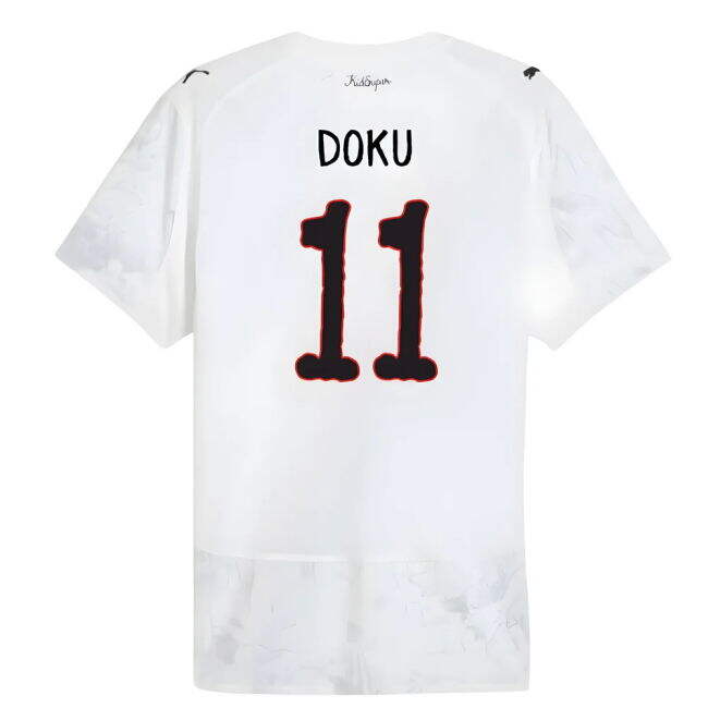 2025-2026 KIDSUPER x Manchester City CWC Authentic Shirt (White) (Doku 11)