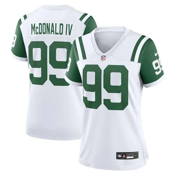 None Game NFL Jersey - White | Top-Grade Football Apparel | NFL Footba