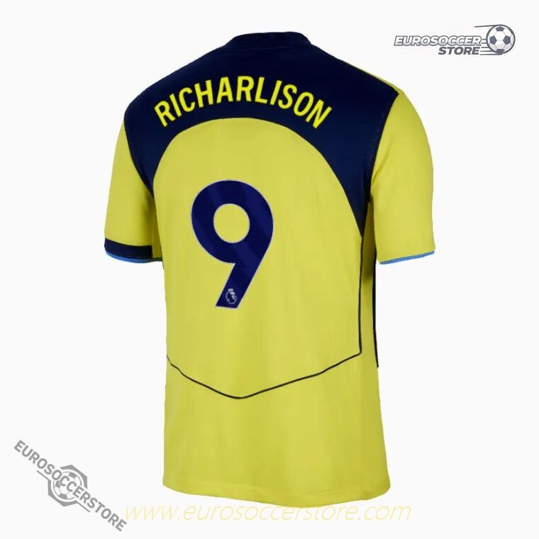 Richarlison's No. 9 Third Jersey for Tottenham Hotspur in the 25-26 Season
