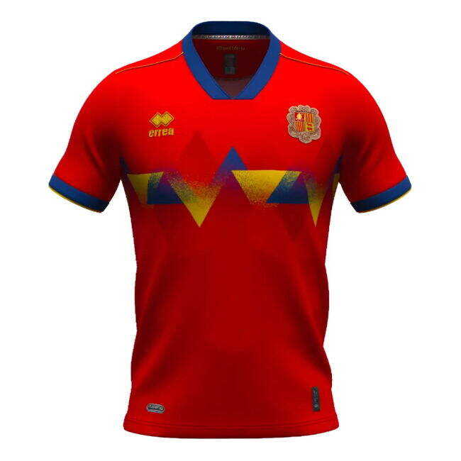 Affordable 2024-2025 Andorra Home Shirt Fashionable