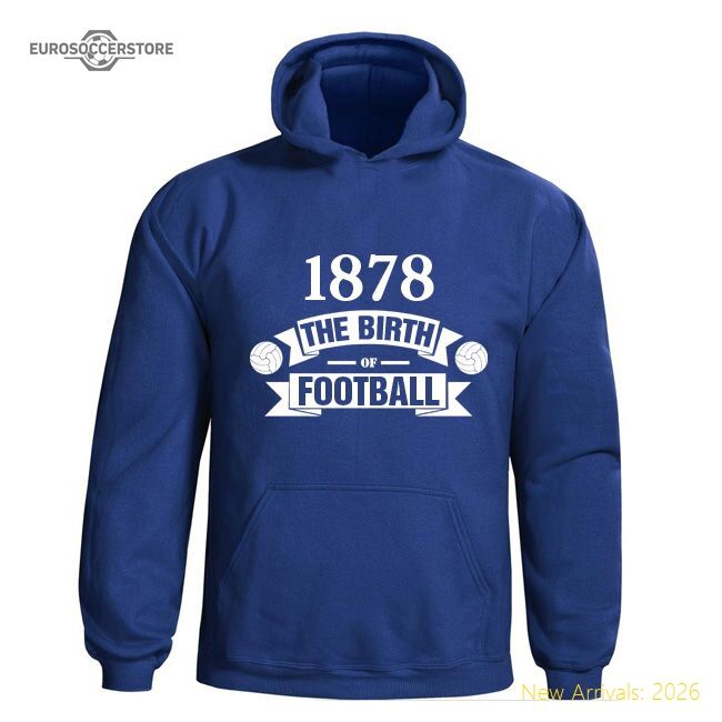 Official Everton Birth Of Football Hoody (blue) - Premium Quality
