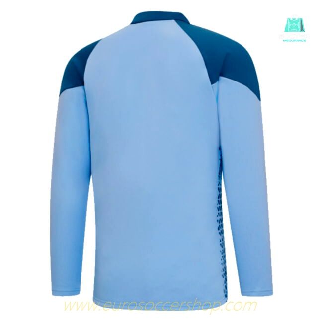 2023-2024 Man City Training Fleece (Light Blue)