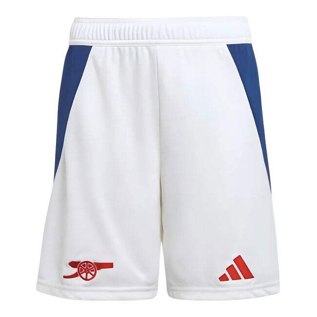 2024-2025 Arsenal Home Shorts (White) - Kids