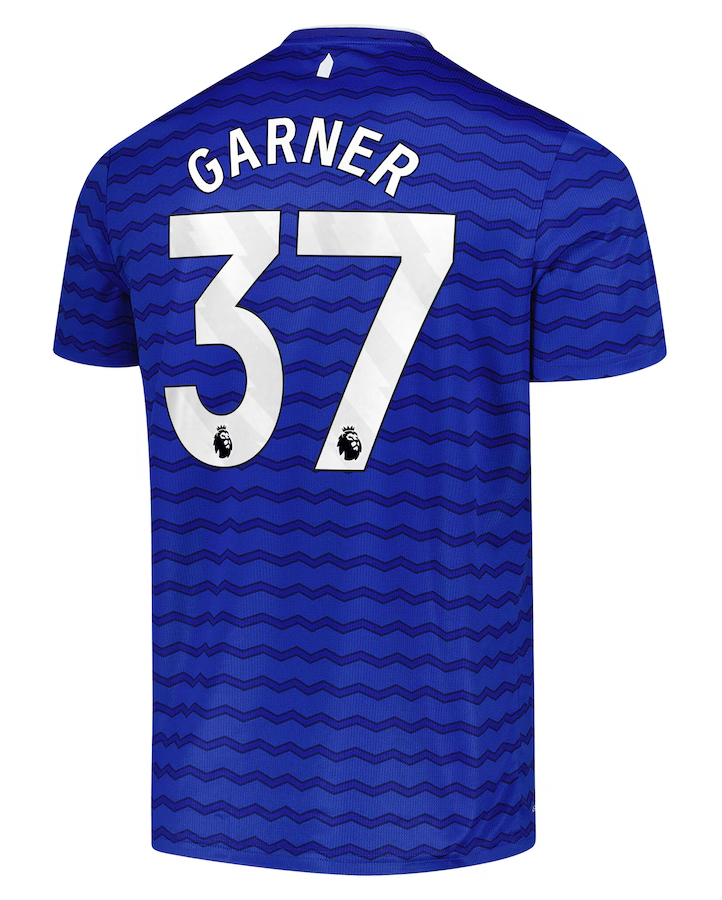 Everton Home GARNER 37 Football Jersey 25-26 Season