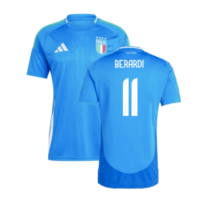 Italy Main Team High Performance Home Player Jersey (3)