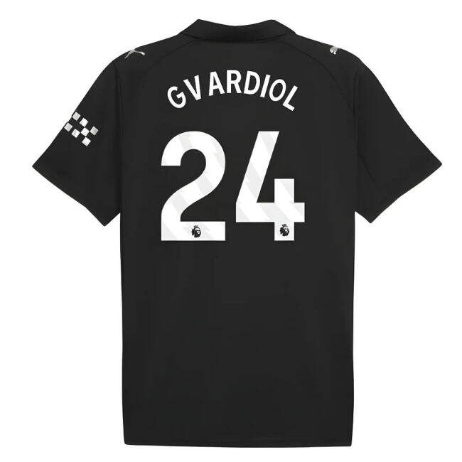 2025-2026 Man City Away Shirt (Gvardiol 24)