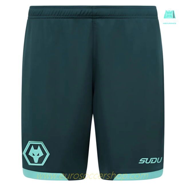 2025-2026 Wolves Away Shorts - Kids