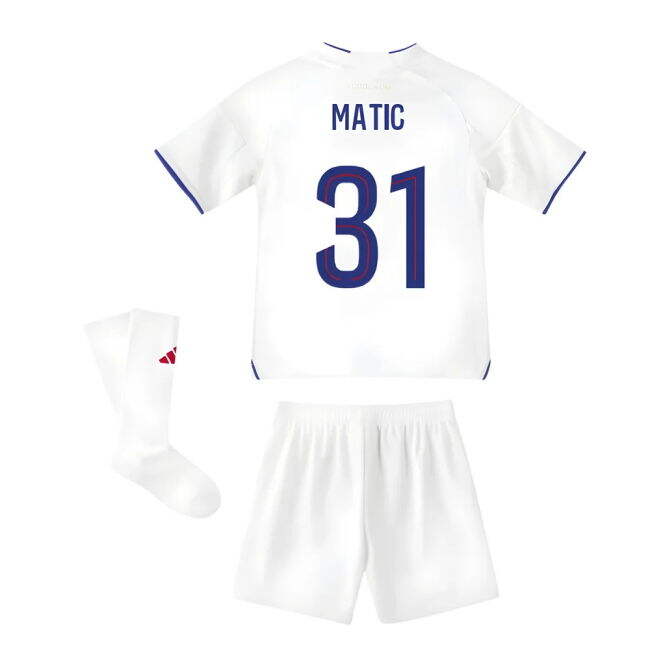 Olympique Lyon Mini official style Home Kit 2025-2026 (Adult