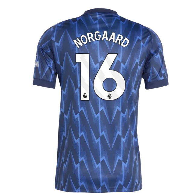 vintage 2025-2026 Arsenal Away Shirt (Norgaard 16)
