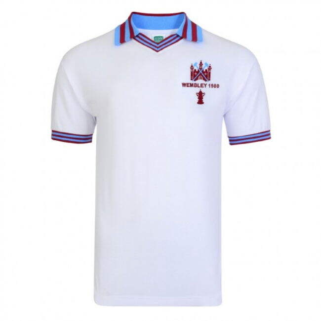 Official 2025-2026 West Ham Shirt With Retro Design - Perfect Fit