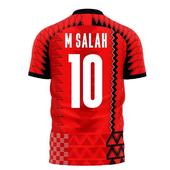 Egypt 2025-2026 AFCON Concept Football Kit (Libero) (M SALAH 10)