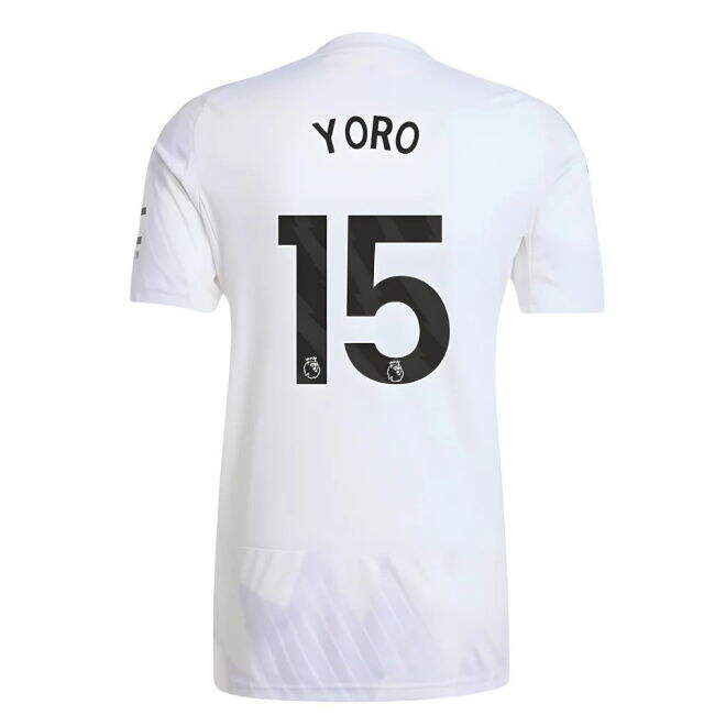2025-20 Man Utd Away Football Kit Yoro Printing M S