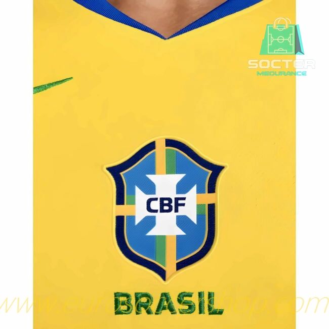2025-26 Collection Brazilian National Team Home Jersey Women's Version