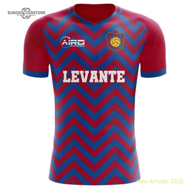 Supporter 2025-2026 Levante Home Concept Football Shirt - Womens