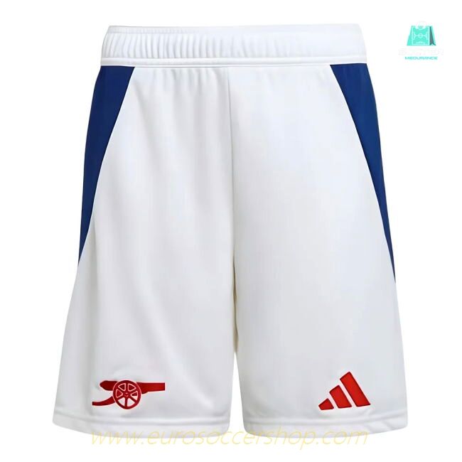 2024-2025 Arsenal Home Shorts (White) - Kids