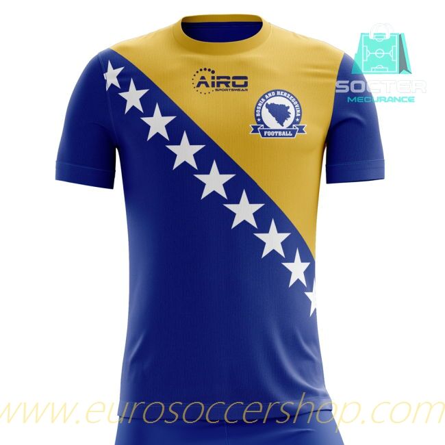 Official 2025-26 Collection Bosnia Home Football Shirt Youth Version