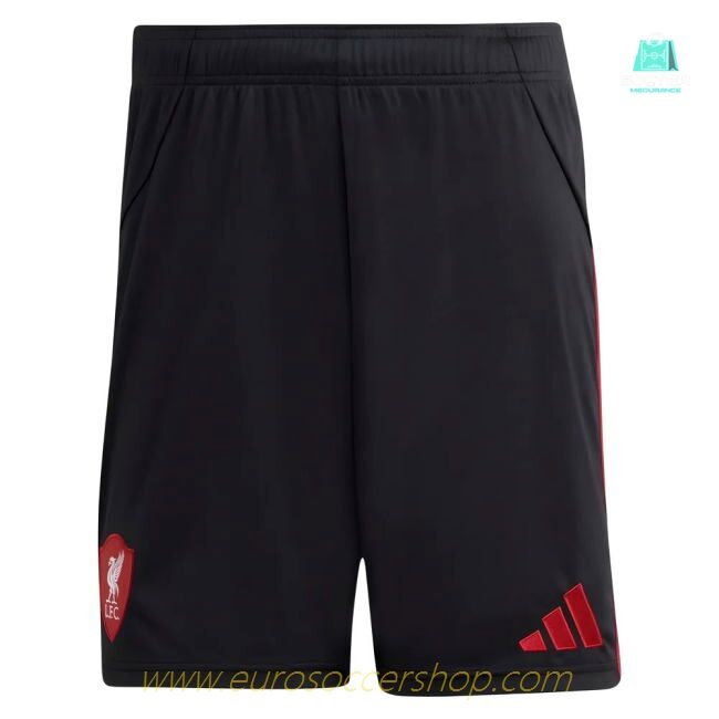 2025-2026 Liverpool Away Shorts (Black) - Kids