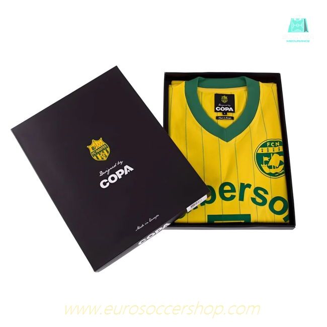 FC Nantes COPA 1982 - 83 Retro Football Shirt