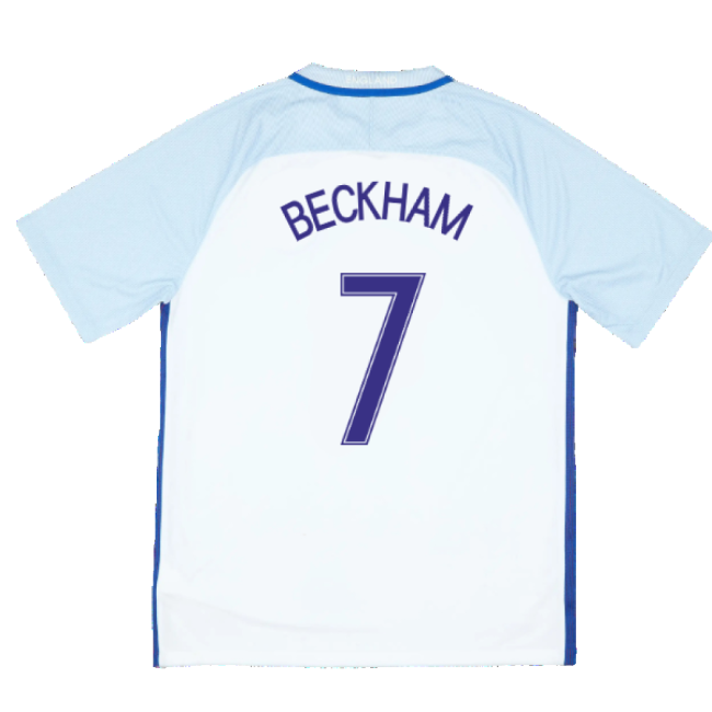 England 2016-17 Home Shirt ((Fair) XXL) (Beckham 7)