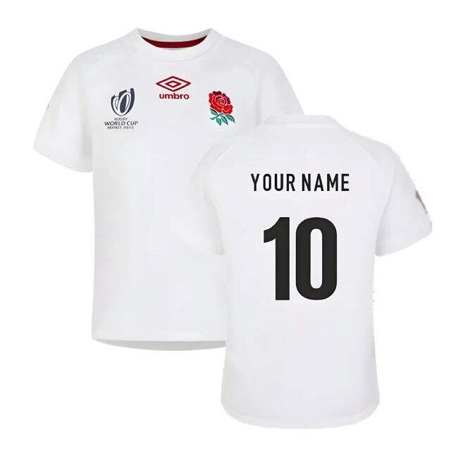 Custom England Home Jersey England