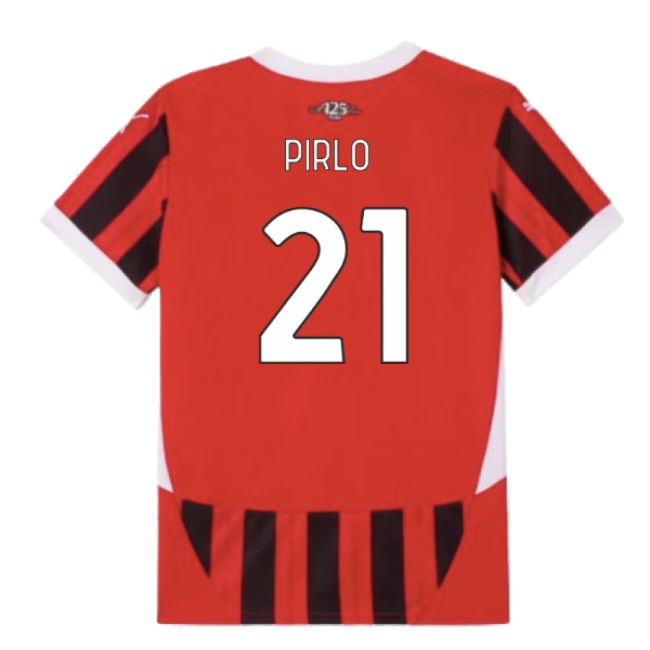 2024-2025 AC Milan Home Best Value Shirt (Kids) (Pirlo 21)