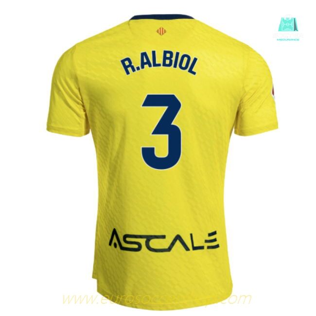 2025-2026 Villarreal Home Shirt (R.Albiol 3)