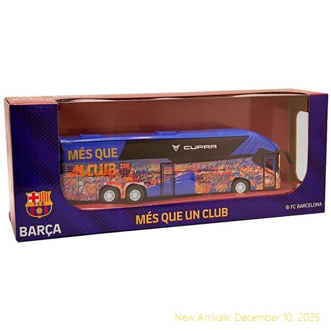 Durable Barca FC Barcelona Diecast Team Bus - Economical
