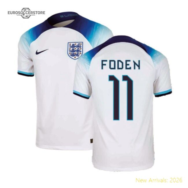 Premium England 2022-2023 Home Shirt - Breathability Fashion-forward