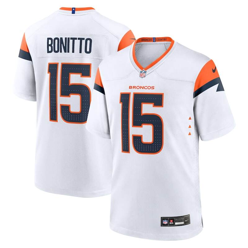 None Nik Bonitto Denver Broncos Budget-Friendly Authentic Jersey