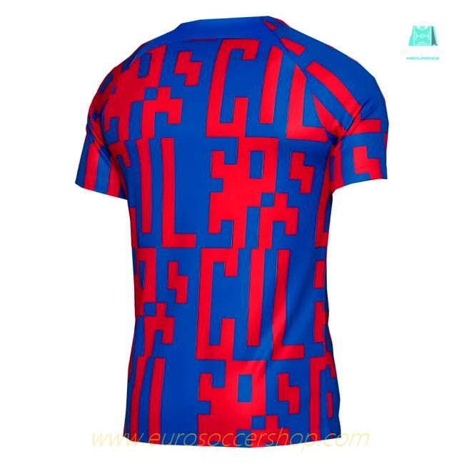 2022-2023 Barcelona Pre-Match Training Shirt (Blue)