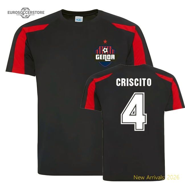 First-class Domenico Criscito Genoa Sports Training Football Jersey
