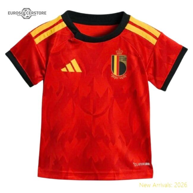 Official Belgium 2026-2027 Home Kit (bel) Slim Mobility