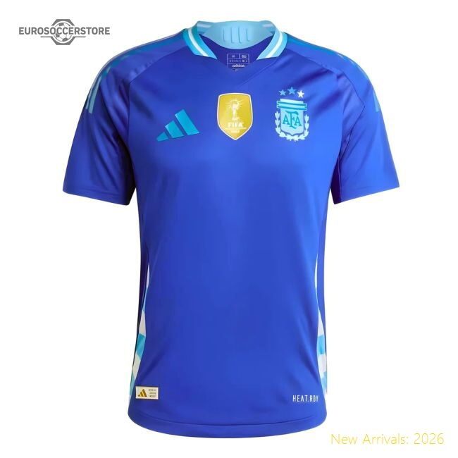 Durable Argentina Authentic 20242025 Away Jersey S3638chest