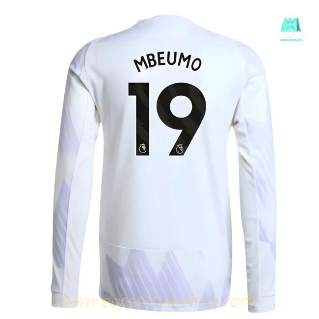 2025-2026 Man Utd Authentic Long Sleeve Away Shirt (Mbeumo 19)
