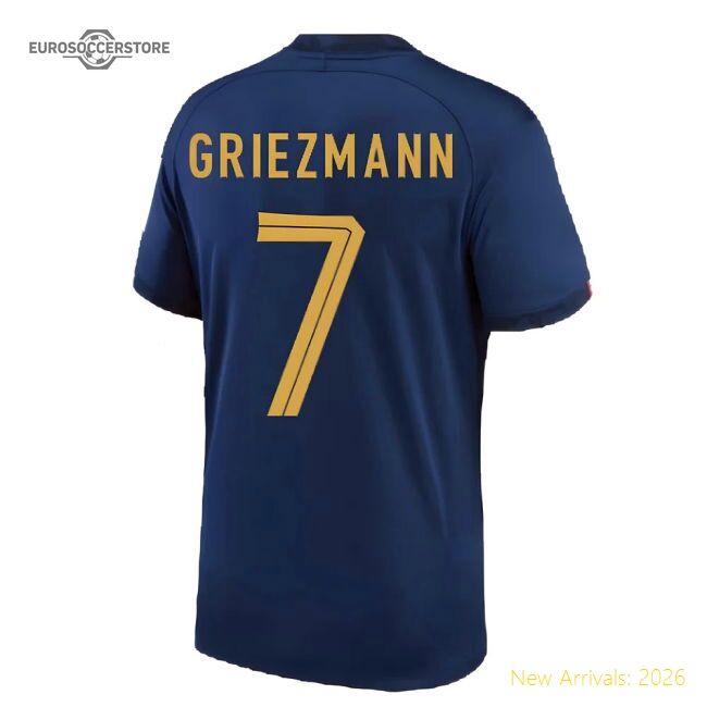 Authentic France 2022-2023 Home Jersey (fra) Retro Mobility
