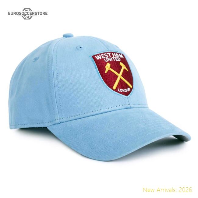 West Ham United Fc Mvp Sky Blue Cap - Match Day Jersey - Premium Quality