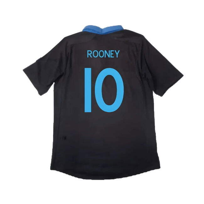 ROONEY 10 Updated Durable England Away Soccer Jersey