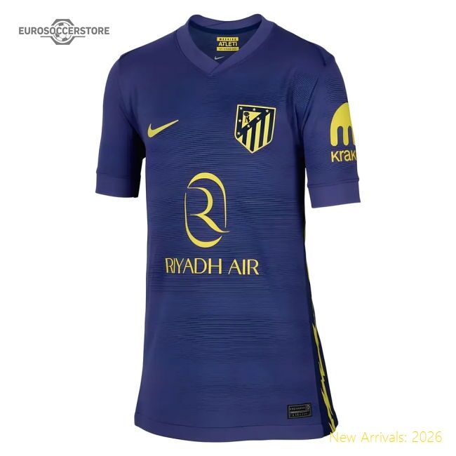 Elite Away Atletico Madrid Jersey 2025-2026 Durable Flexible