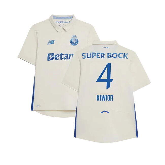 Fan Gear Football Club Kiwior #4 Top Tier 2024-2025 Season Shirt
