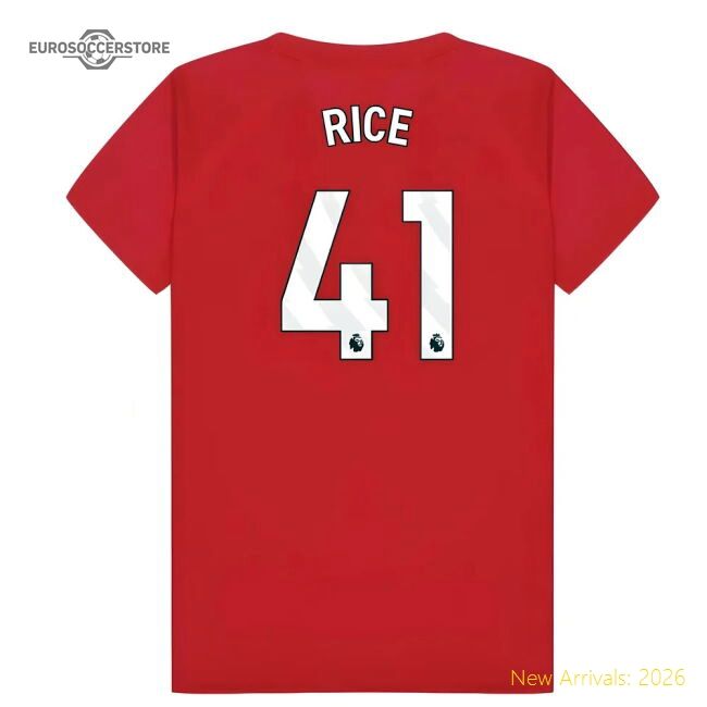 Authentic Arsenal Poly T-shirt (red) - Kids (rice 41) - Premium