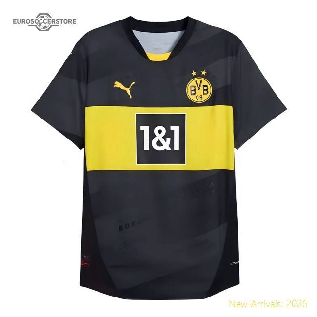 Outstanding 2024-2025 Borussia Dortmund Authentic Road Jersey